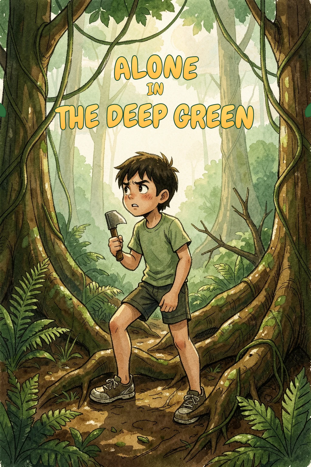 Alone in the Deep Green story cover