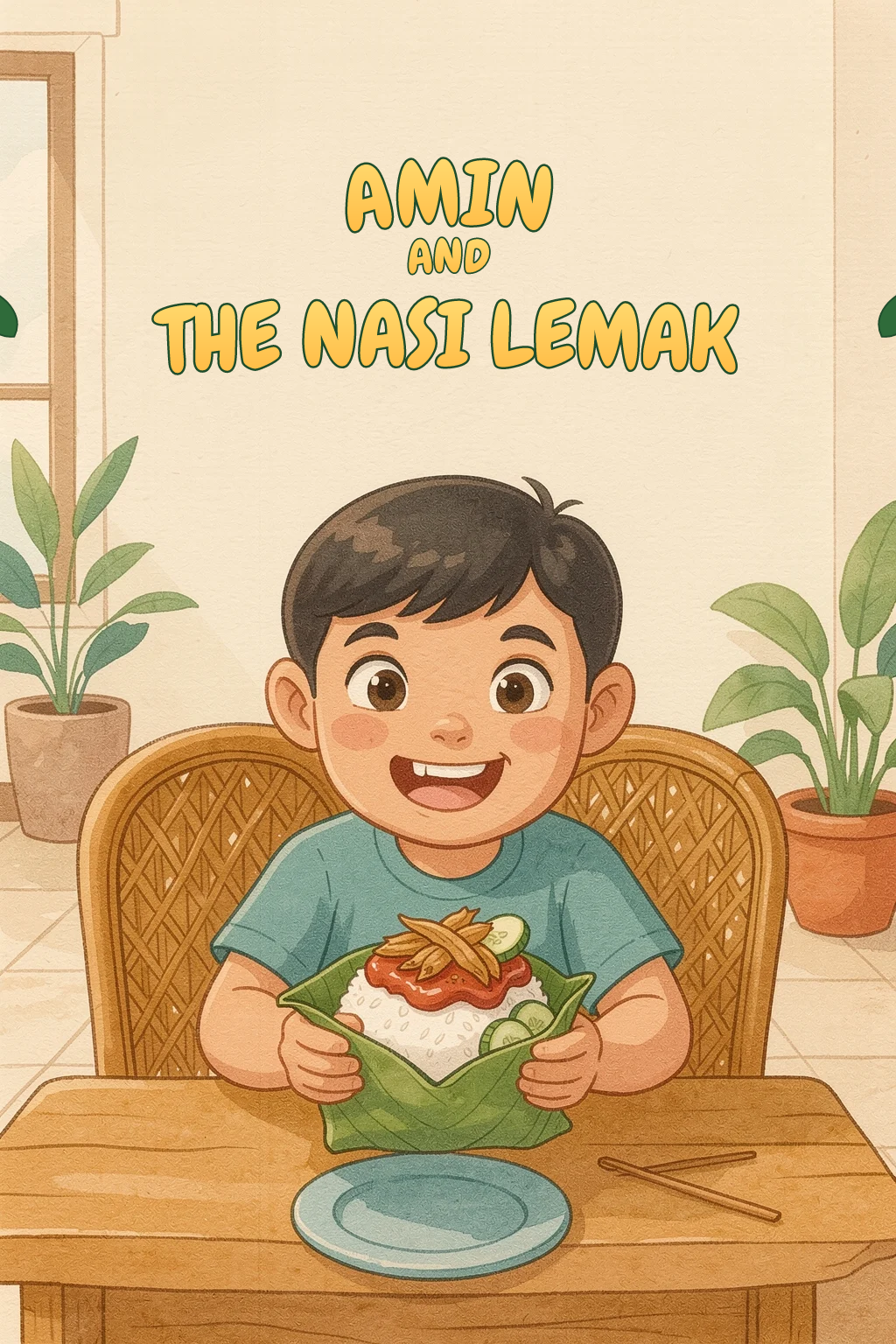 Amin and the Nasi Lemak story cover