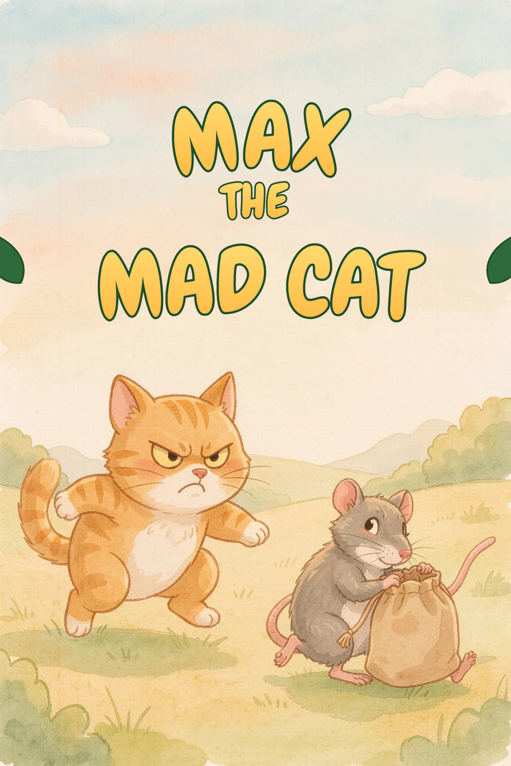 Max the Mad Cat story cover