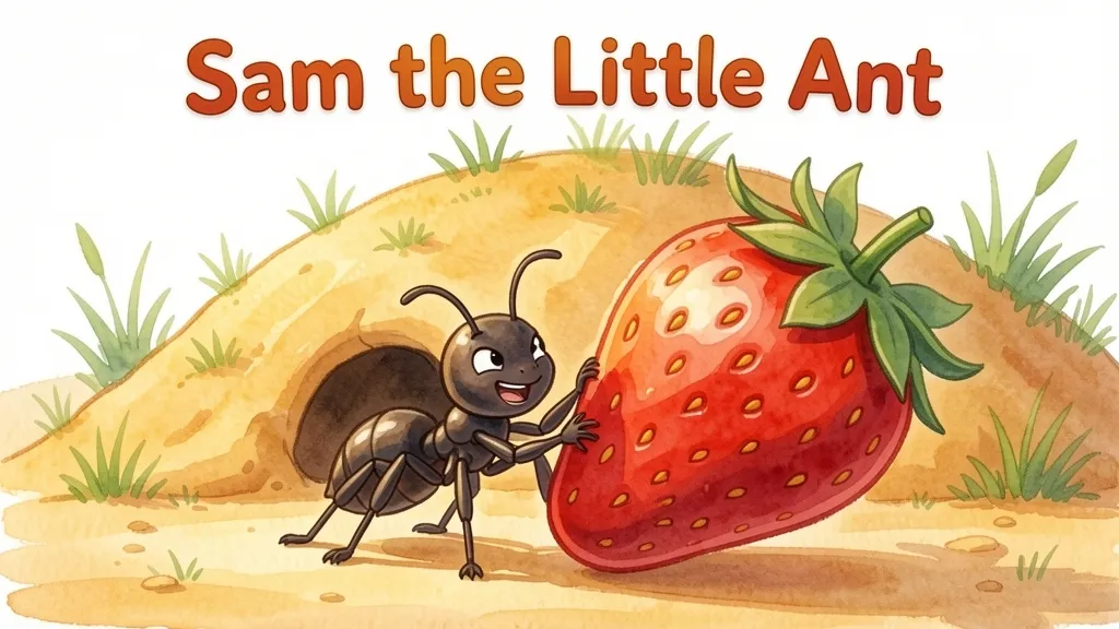 Sam the Little Ant story cover