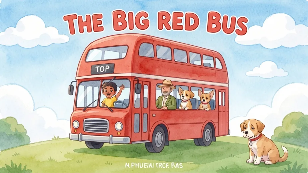 The Big Red Bus story cover