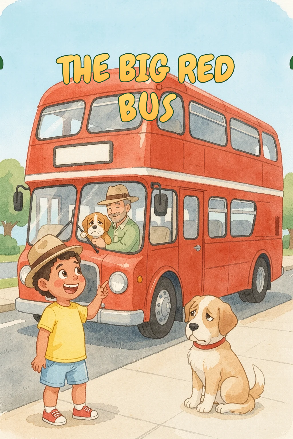 The Big Red Bus story cover